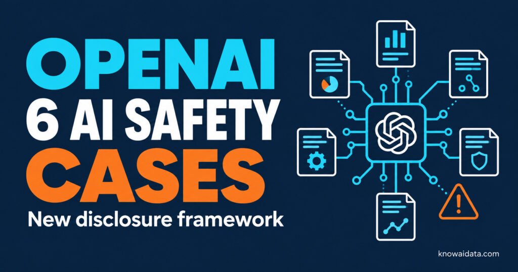 OpenAI Reports Six AI Safety Cases, Sets Disclosure Framework