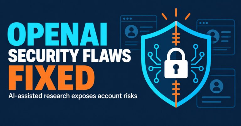 OpenAI Fixes Account Flaws Exposed by AI-Assisted Hackers